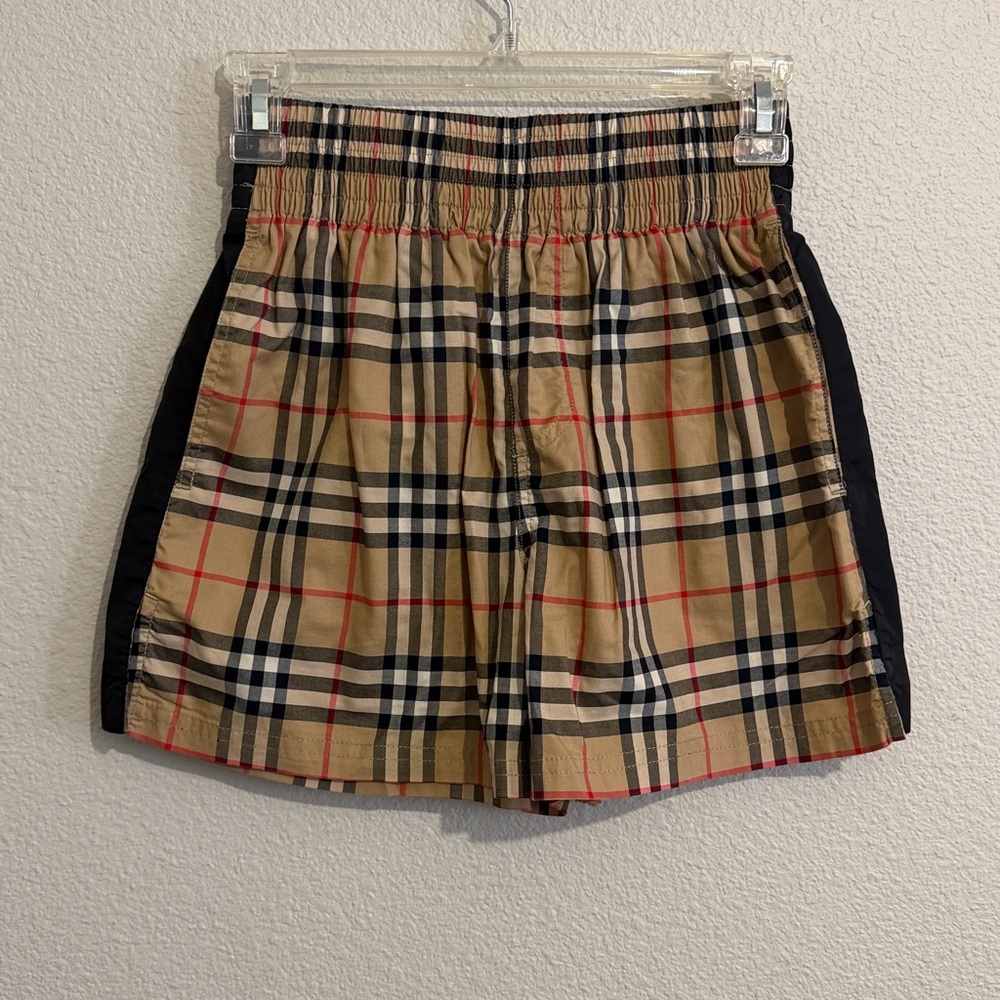 Burberry Vintage Check Side-Stripe Shorts Classic Designer Iconic - Picture 3 of 10